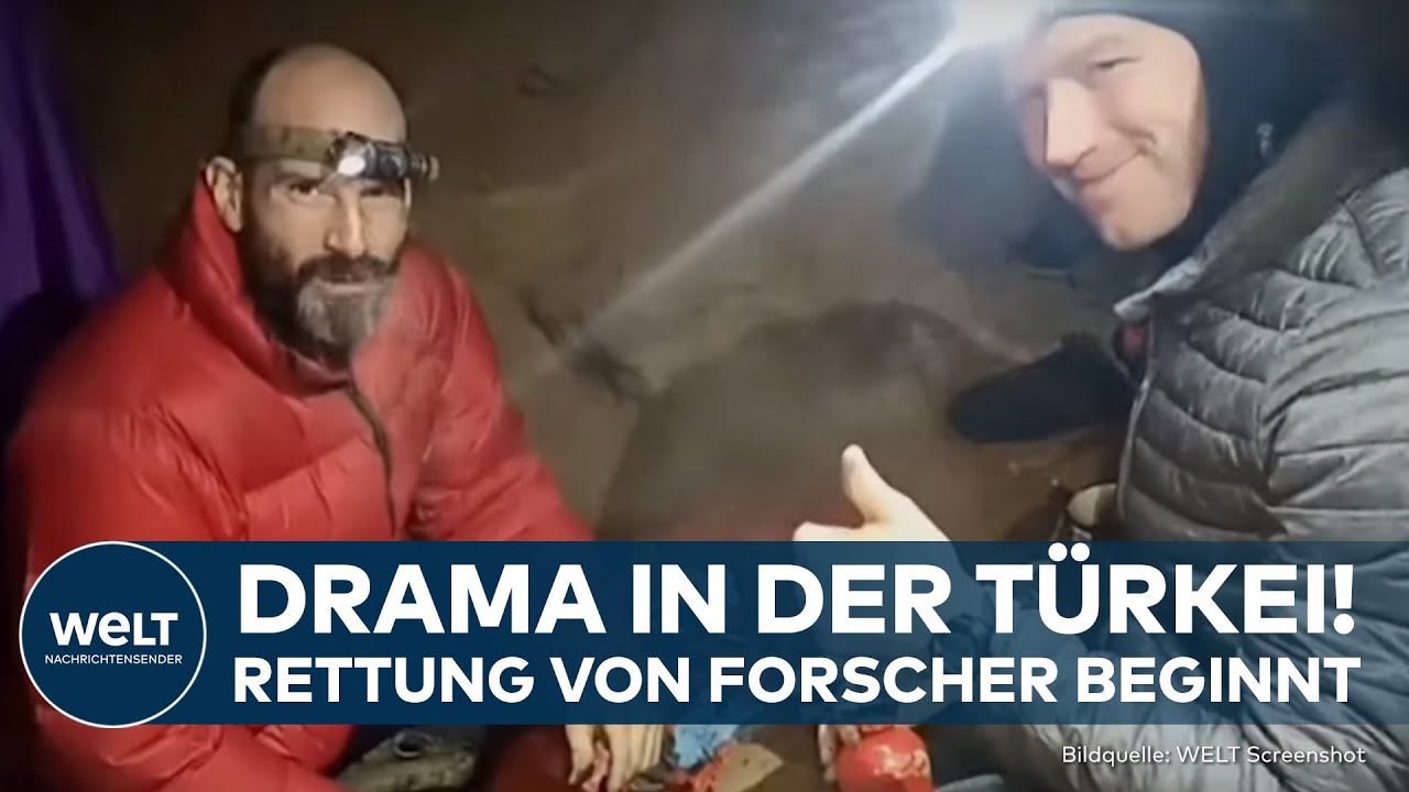 DRAMA IN DER TÜRKEI: Rettungseinsatz für erkrankten Höhlenforscher kann beginnen
