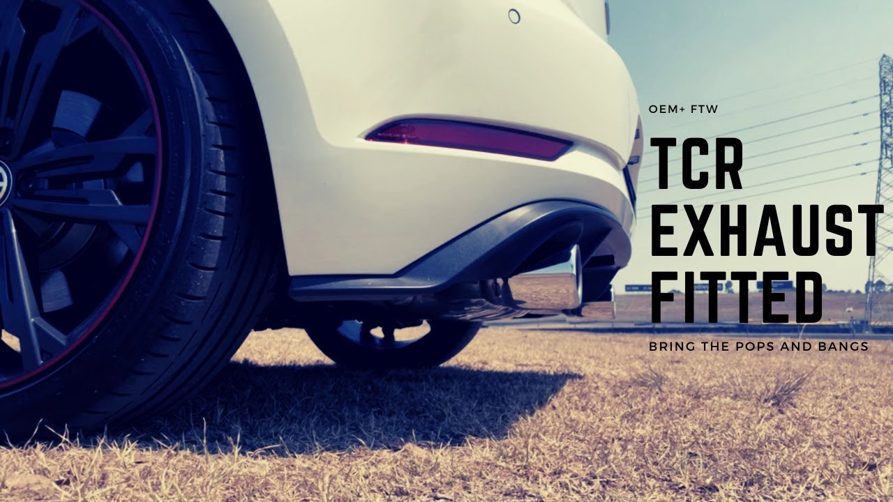 TCR GTI Exhaust on 7.5 GTI Sounds Amazing