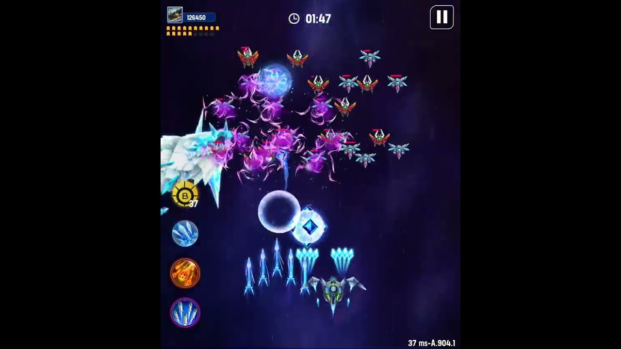 Frozen F2 Preview 1 star Level 25 Space Shooter Galaxy Attack