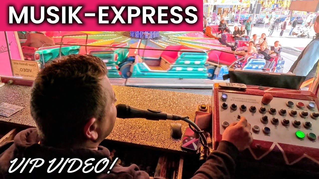 Musik-Express - Staudenrausch ( VIP Video / Operator View ) [ Jahrmarkt Memmingen 2025 ]