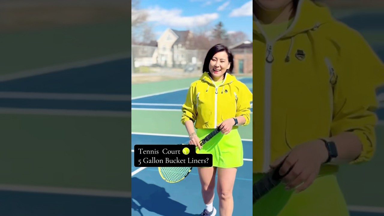 Does 5 Gallon Bucket Liner Withstand Tennis Court Paint?