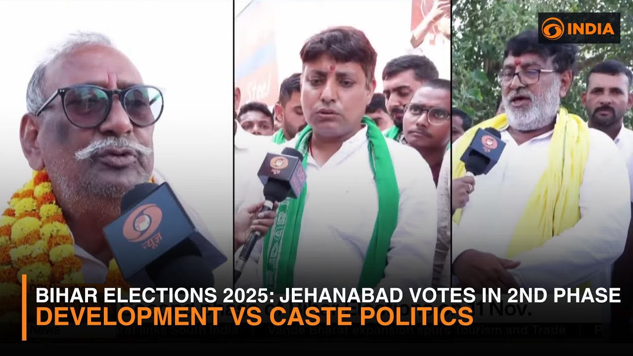 Bihar Elections 2025: Jehanabad Votes in Second Phase | Development vs Caste Politics