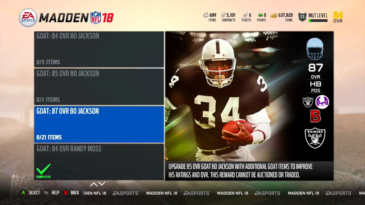 HOW TO UPGRADE YOUR GOAT PLAYERS +4 OVERALLS!! - Madden 18 Ultimate Team