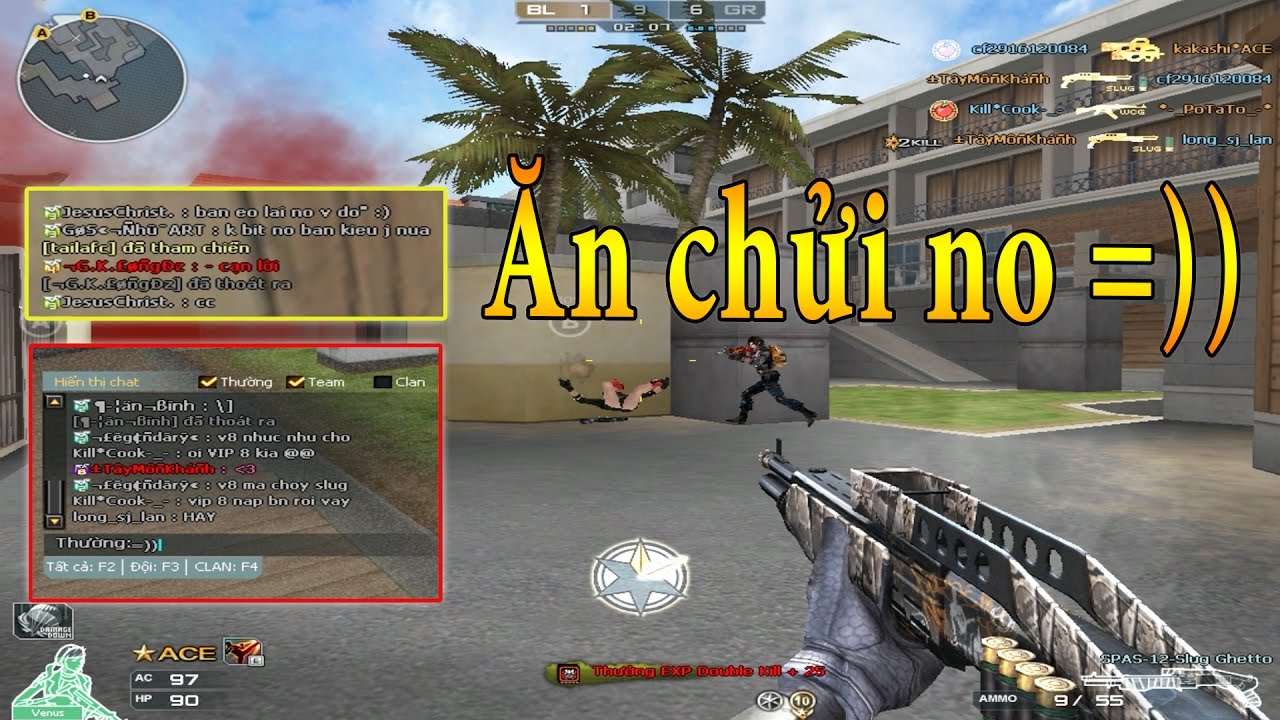 [ Bình luận CF ] Spass'12 Slug Ghetto vừa bắn vừa nghe chửi - Quang Brave