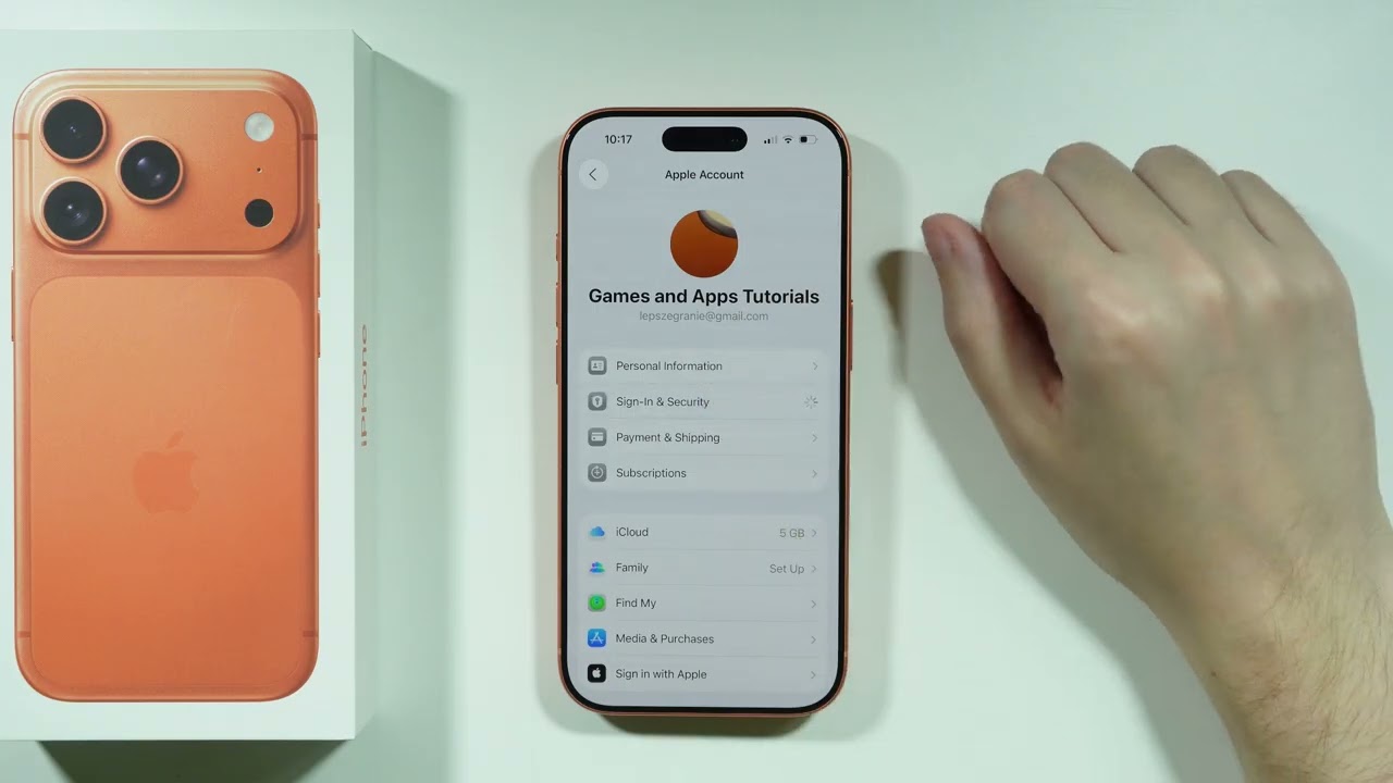 iPhone 17 Pro/Pro Max: как изменить пароль учетной записи Apple (пароль Apple ID)