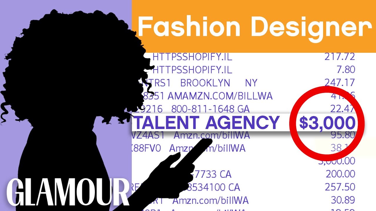 How This Fashion Designer Budgets $1 Million | Honest Accounts | Glamour