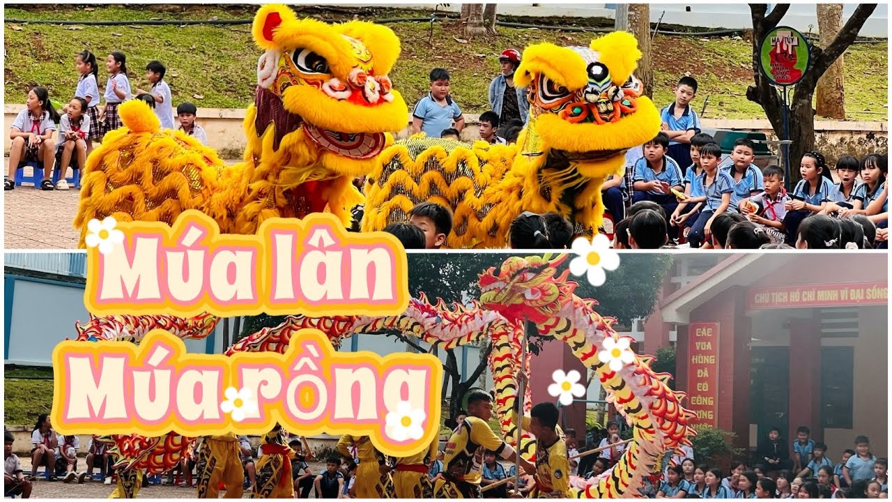 Múa lân-múa rồng-rước đèn tháng 8