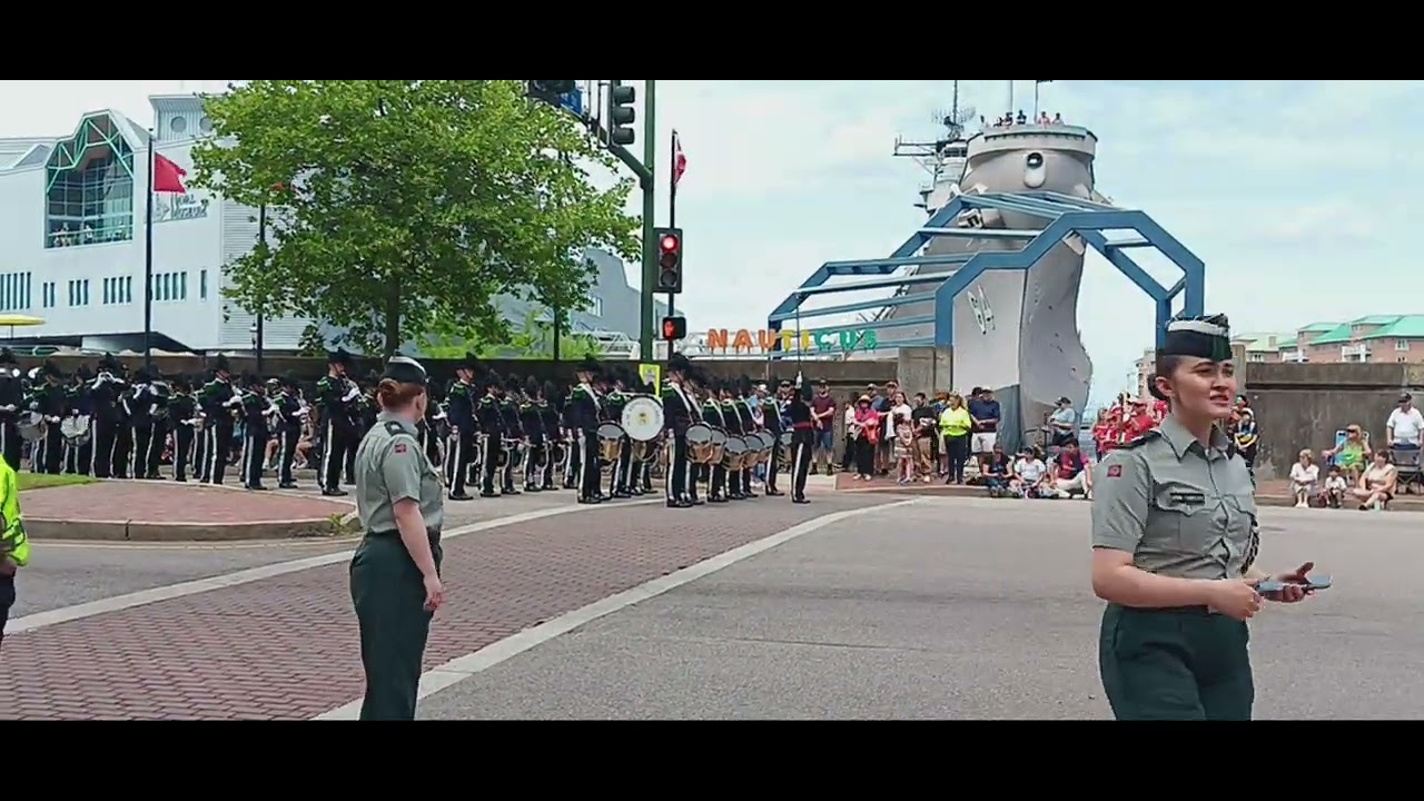 The King's Guard of Norway at at the NATO Parade