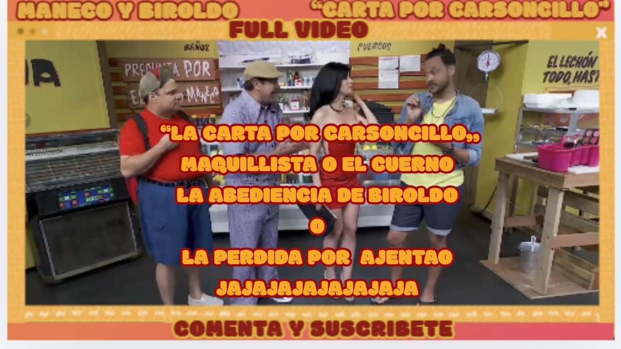 TIO MANECO Y EL BIROLDO 