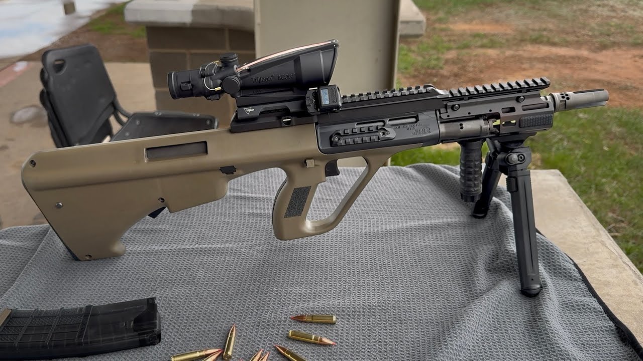 Steyr AUG A3 M2 Blackout, with M-Lok HANDGUARD