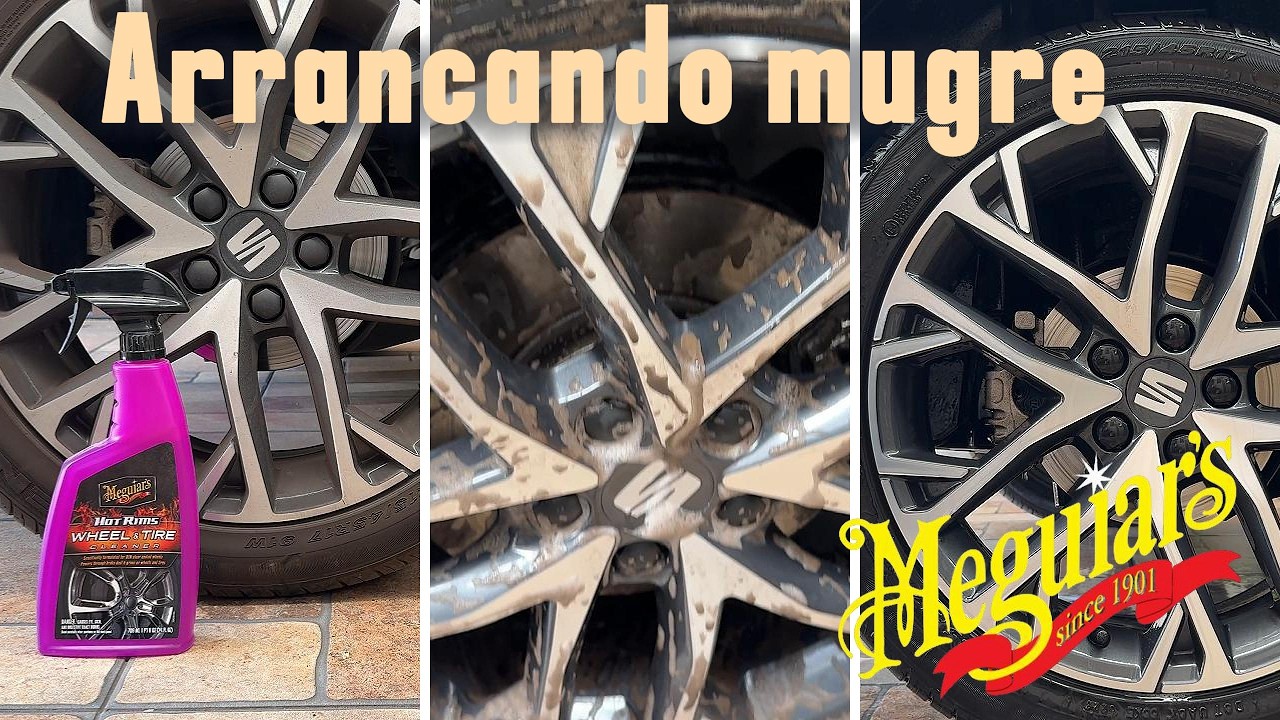 Cómo limpiar tus llantas fácil y rápido con Hot Rims de Meguiar´s