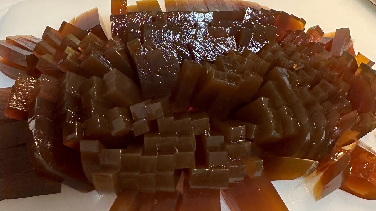 Easy Recipe for coffee Jelly for topping milk tea 🧋 bubble tea with coffee jelly is the best