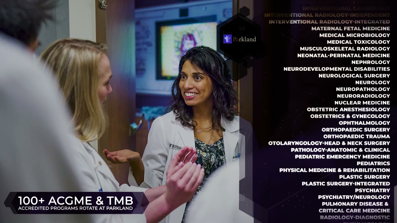 UTSW Graduate Medical Education &ndash; Parkland Hospital Tour