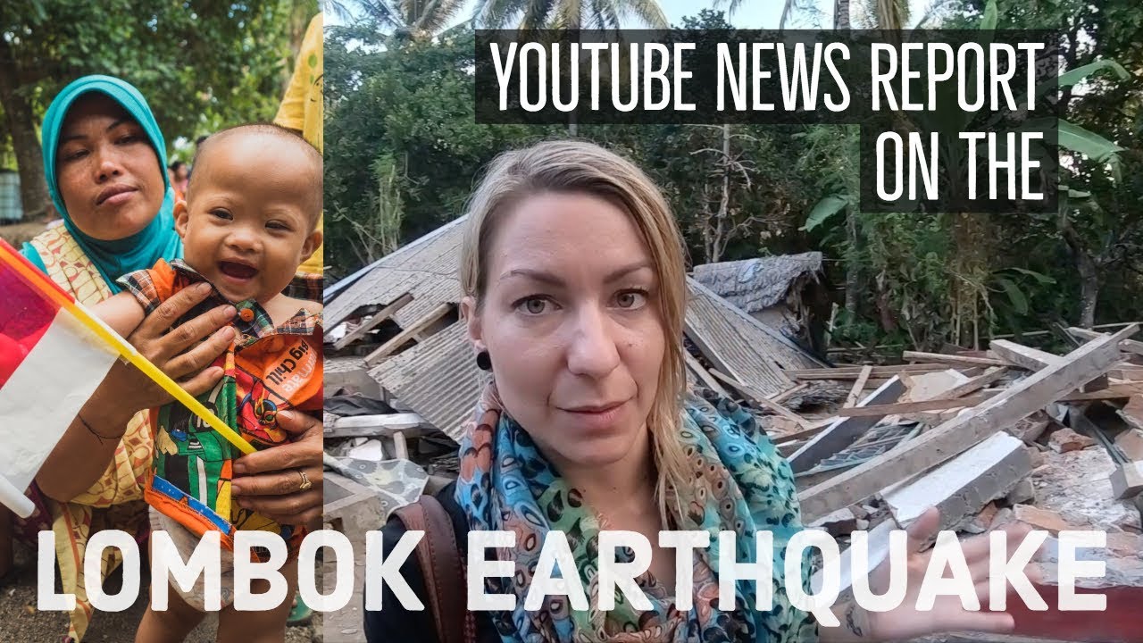 Lombok Earthquake relief - GoPro News Reporter