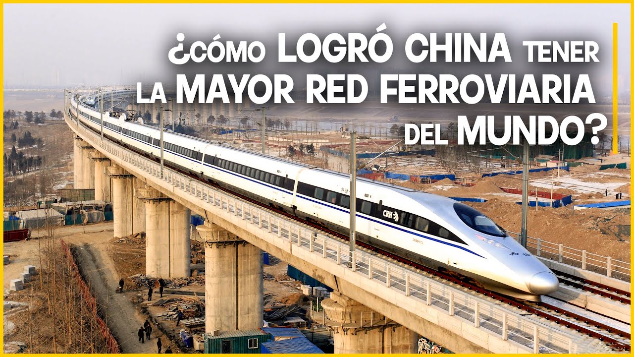 La SORPRENDENTE Red Ferroviaria CHINA || Urbanópolis