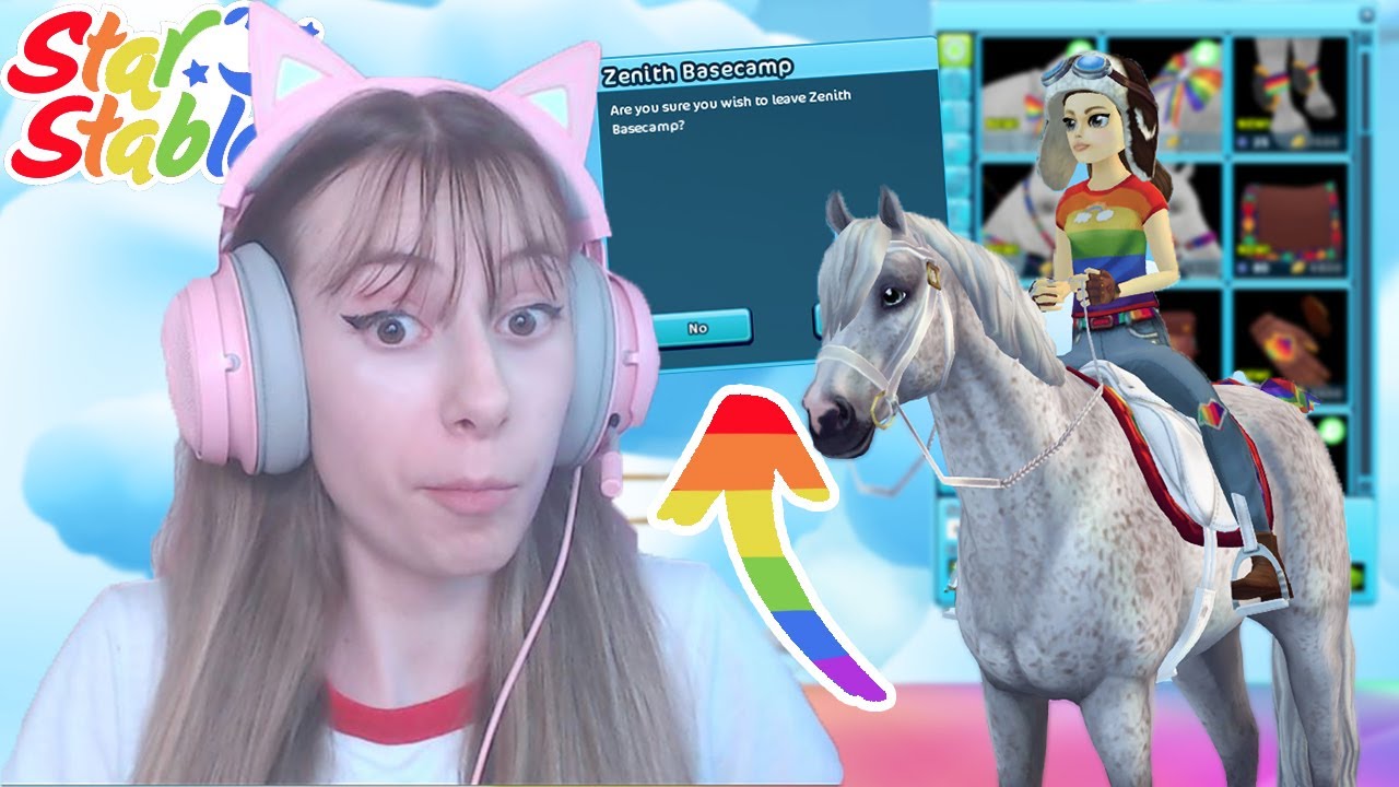 Rainbow Festival 2021 🌈 + New Parade & Tack Set! ☁️ | Star Stable Online | SSO