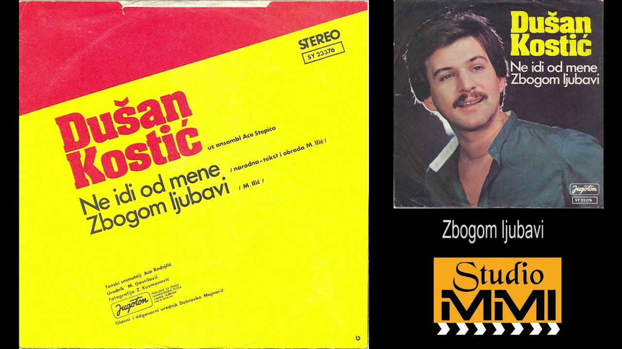 Dusan Kostic uz ansambl Ace Stepica- Zbogom ljubavi (Audio 1979)