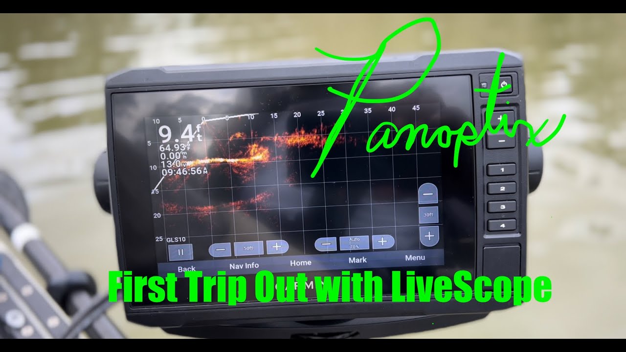 LIVESCOPE on the Kayak | FIRST TRIP OUT
