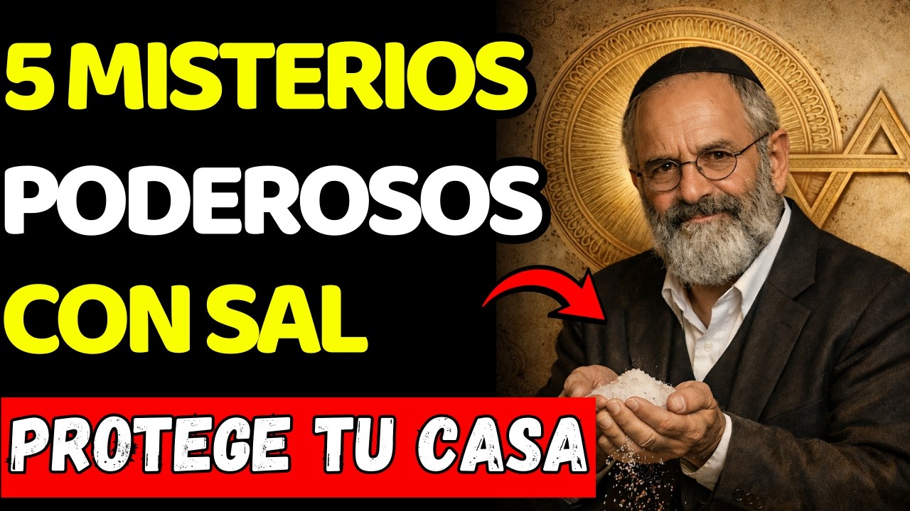 HOY con SAL: 5 misterios (sabiduría judía) para un imán de paz y protección en tu hogar