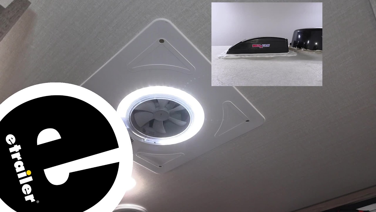 etrailer | Ultimate Overview of the MaxxFan Mini Plus Manual RV Roof Vent w/ 12V Fan
