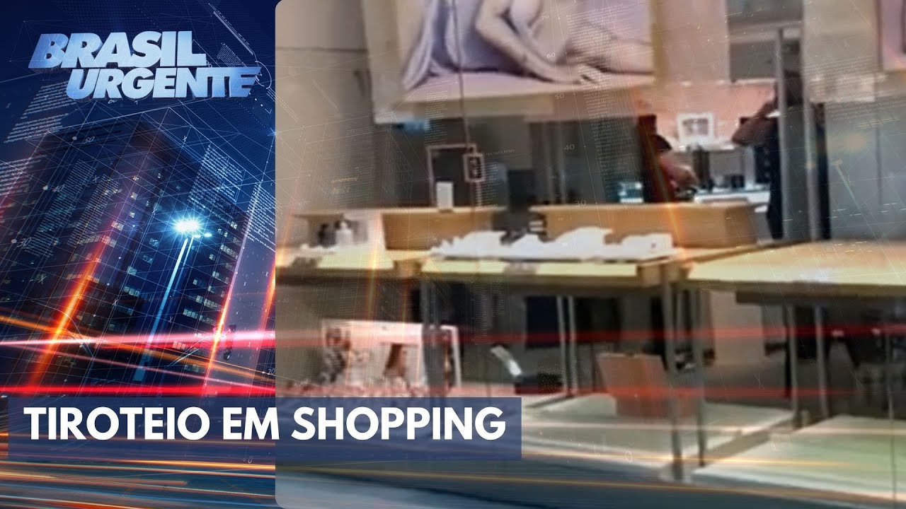 Tiroteio e correria em assalto a shopping de Guarulhos, na grande SP