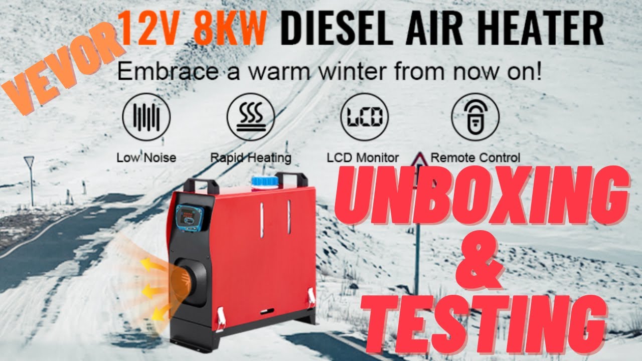 Vevor Diesel Heater 8kW   Unboxing And Testing !