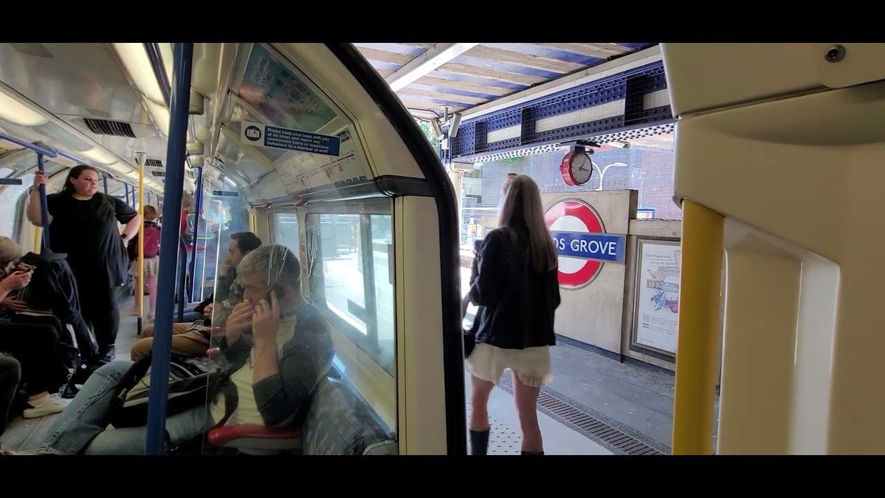 London Underground Piccadilly Line 1973 Tube Stock  From Cockfosters To Wood Green 17th May 2025