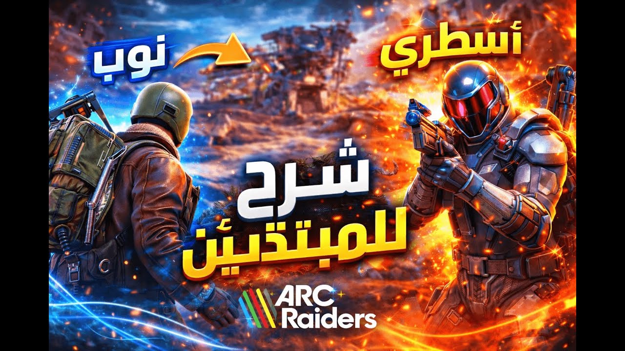 🎮 شرح أساسيات لعبة ARC Raiders | من نوب إلى أسطوري 🔥