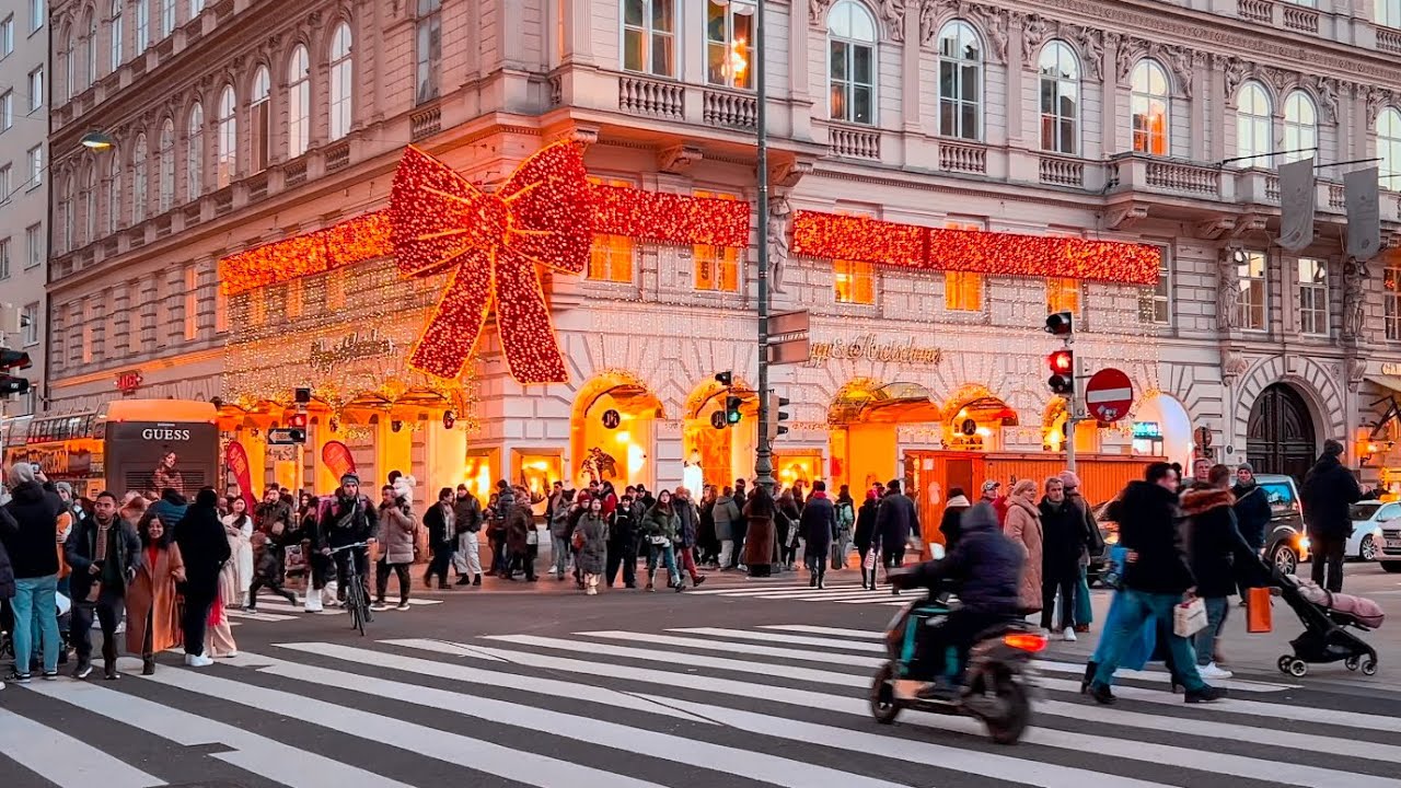 Walk in Vienna City Center, December 2024 | 4K HDR
