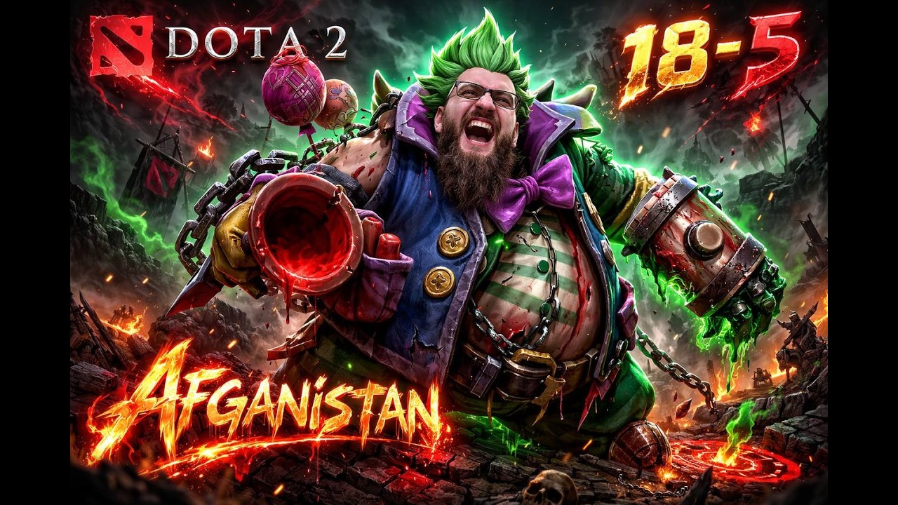 PUDGE mega BOSS ► 7.40c ► Dota 2 ► Pudge ► 18-5 ► #dota2