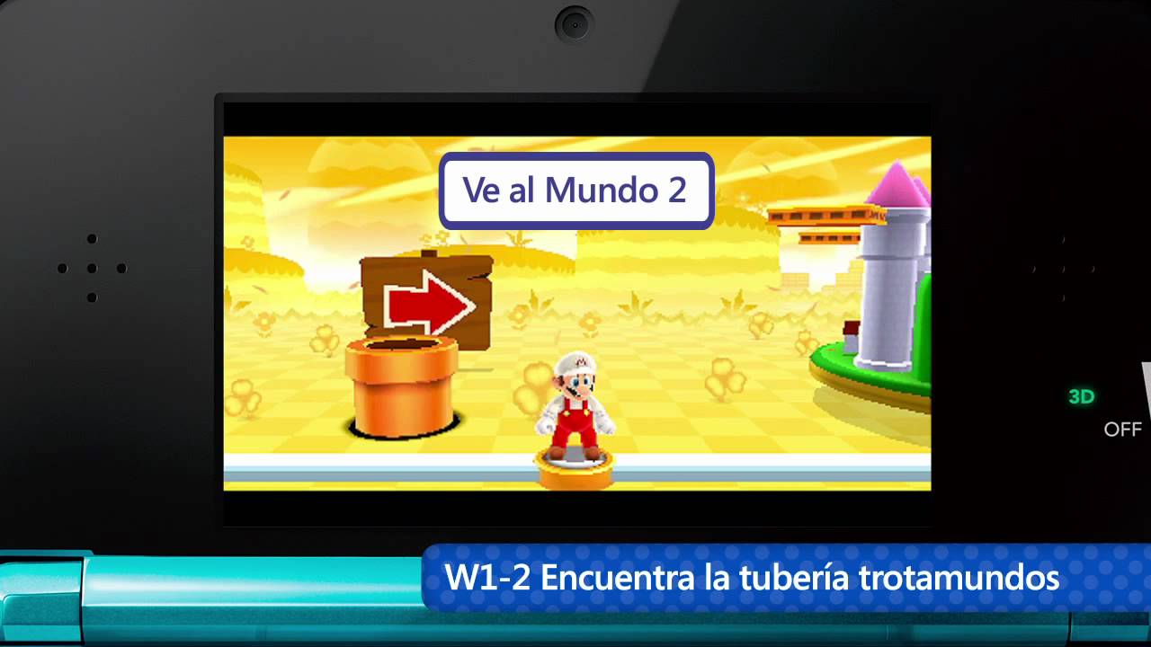 Super Mario 3D Land - (Nintendo 3DS) - Secretos y desafíos I