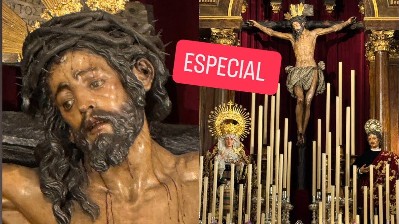 💜VISITO una AUTÉNTICA JOYA 💎 de la SEMANA SANTA SEVILLA MONSERRAT #semanasanta #semanasantasevilla 