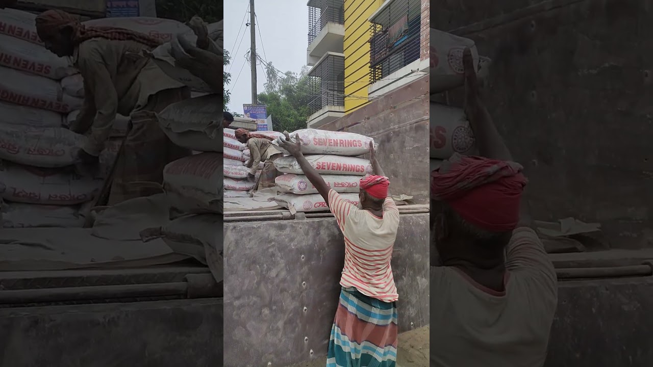 seven ring cement unloading