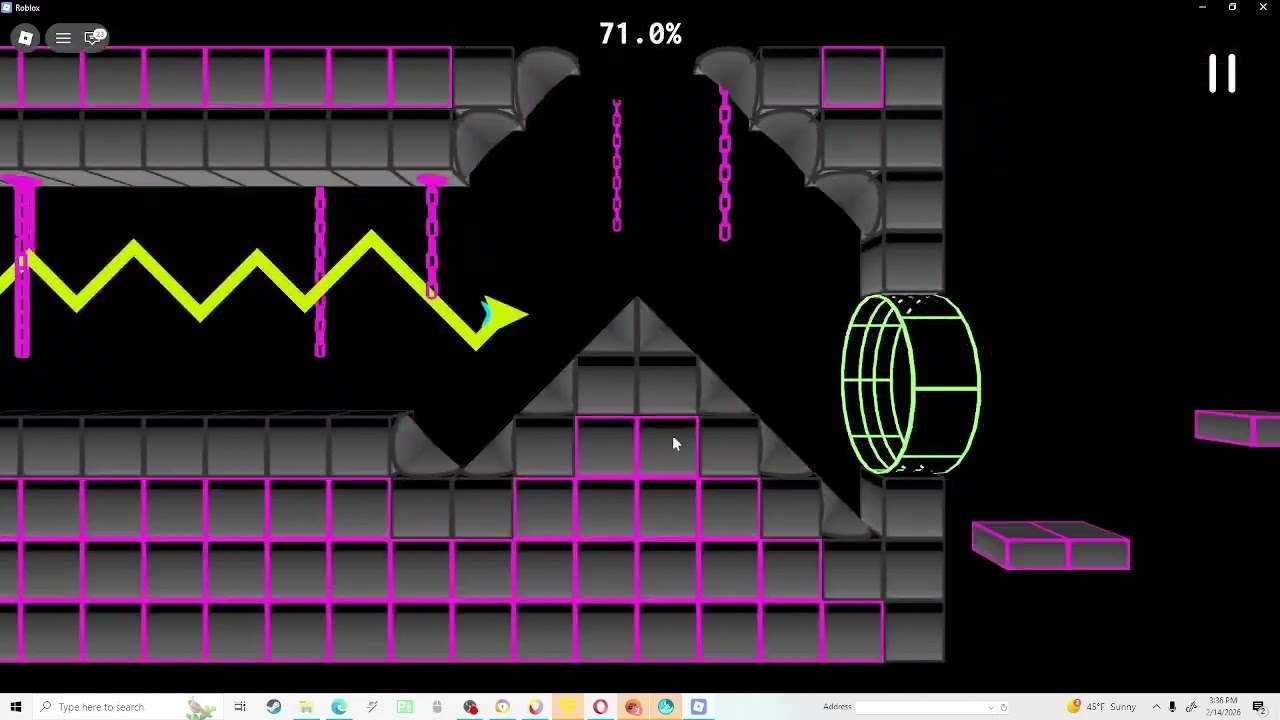 roblox beat bounce neon noir completed