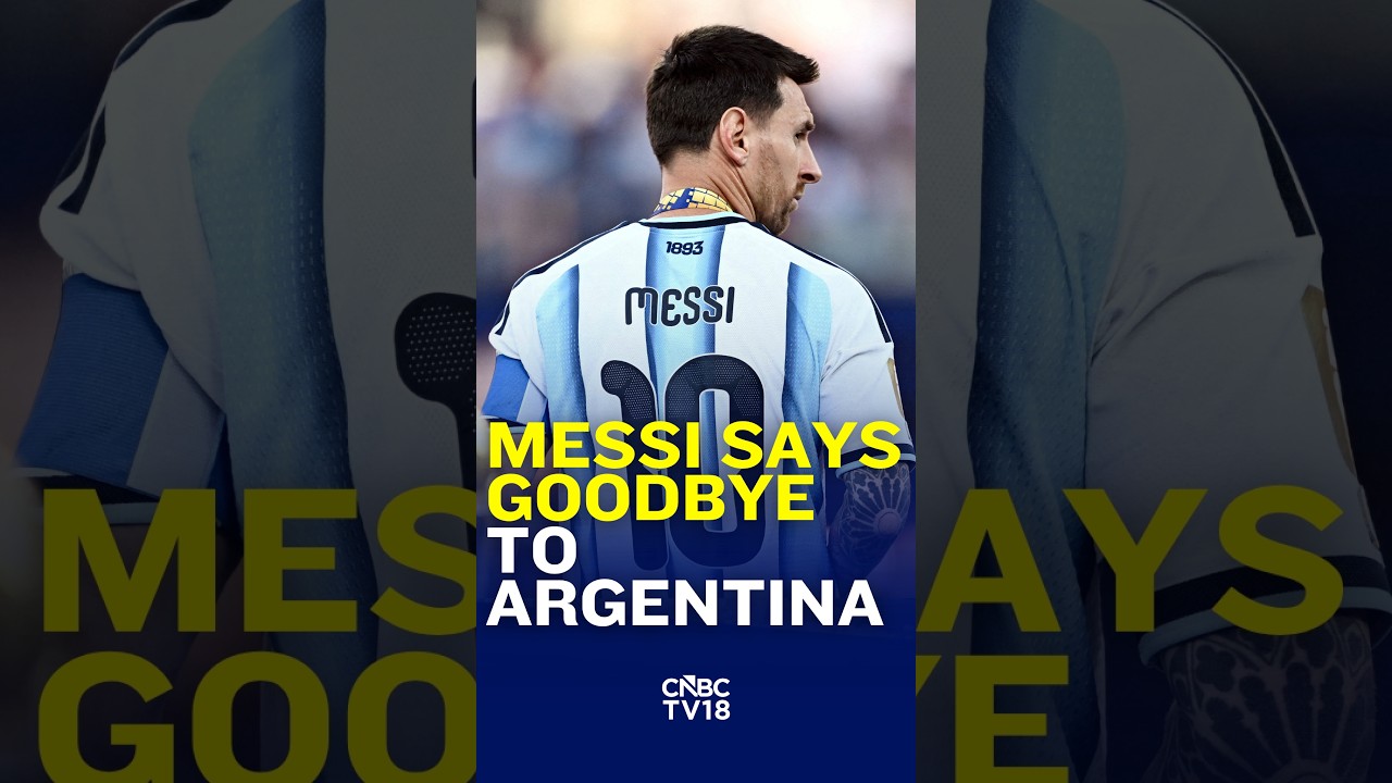 Lionel Messi Retires From Argentina Football | 20-Year International Career Ends | N18G