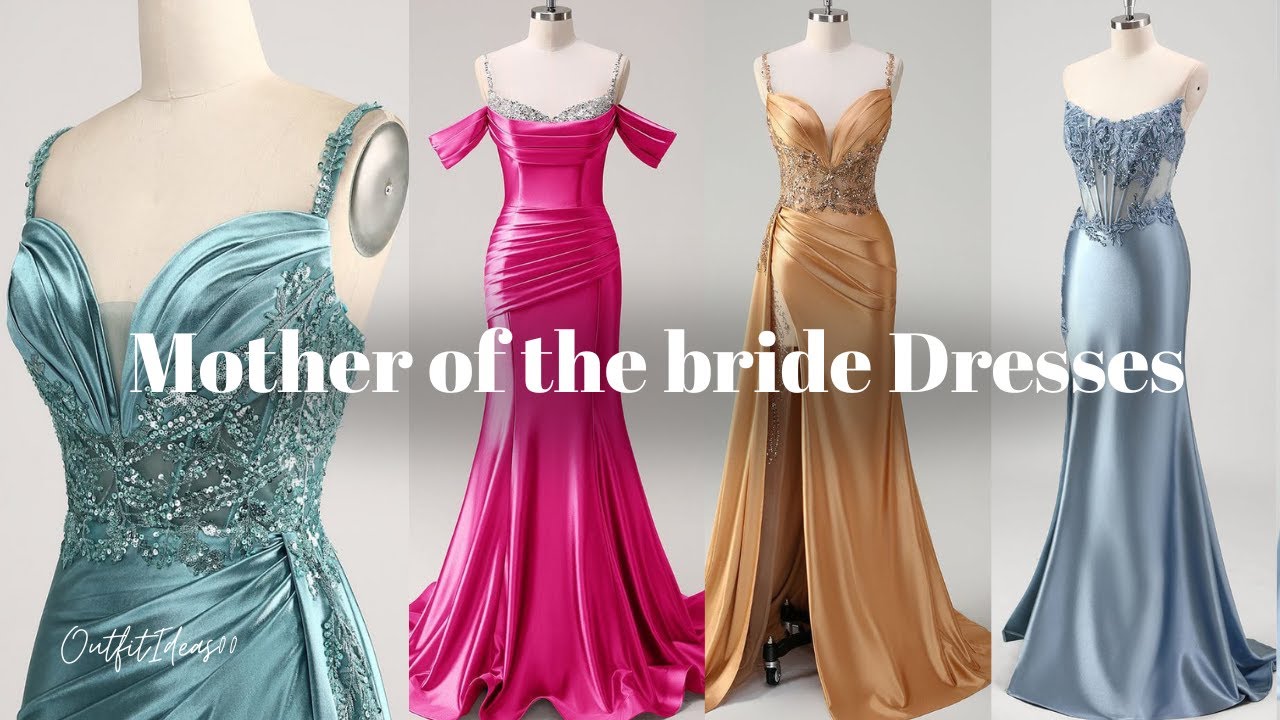 Mermaid Style Beautiful Mother of the Bride Dresses 2025 | Elegant, Classy & Stylish