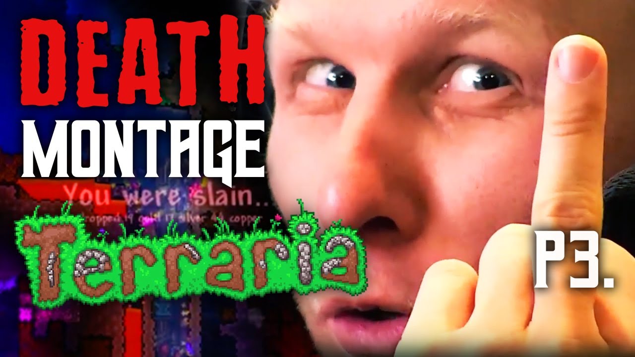 Quin69 - Terraria Death Montage | Quin69 Terraria Highlights | Zenith Deaths | Quin69 RIP | Part 3