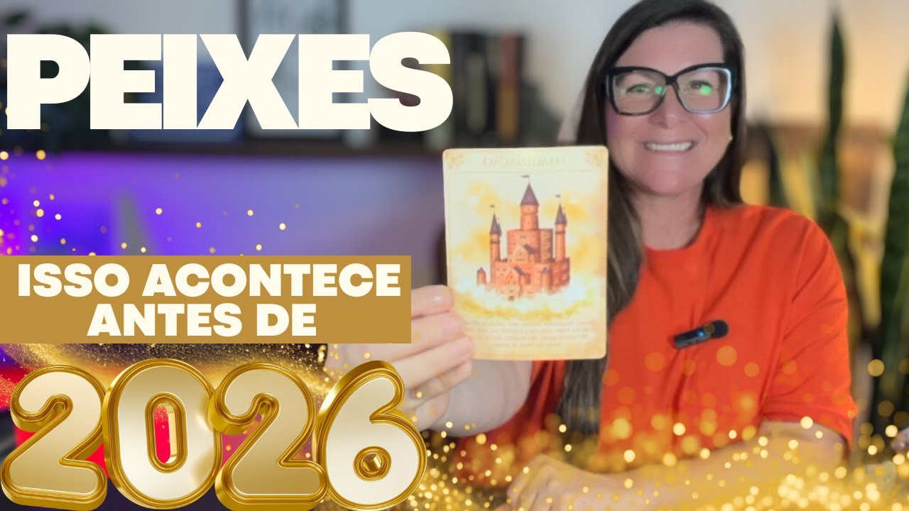 PEIXES🔥PREPARE-SE!!ISSO ACONTECE ANTES DE 2026 E PODE MUDAR TUDO O QUE VOCÊ IMAGINA PARA O FUTURO