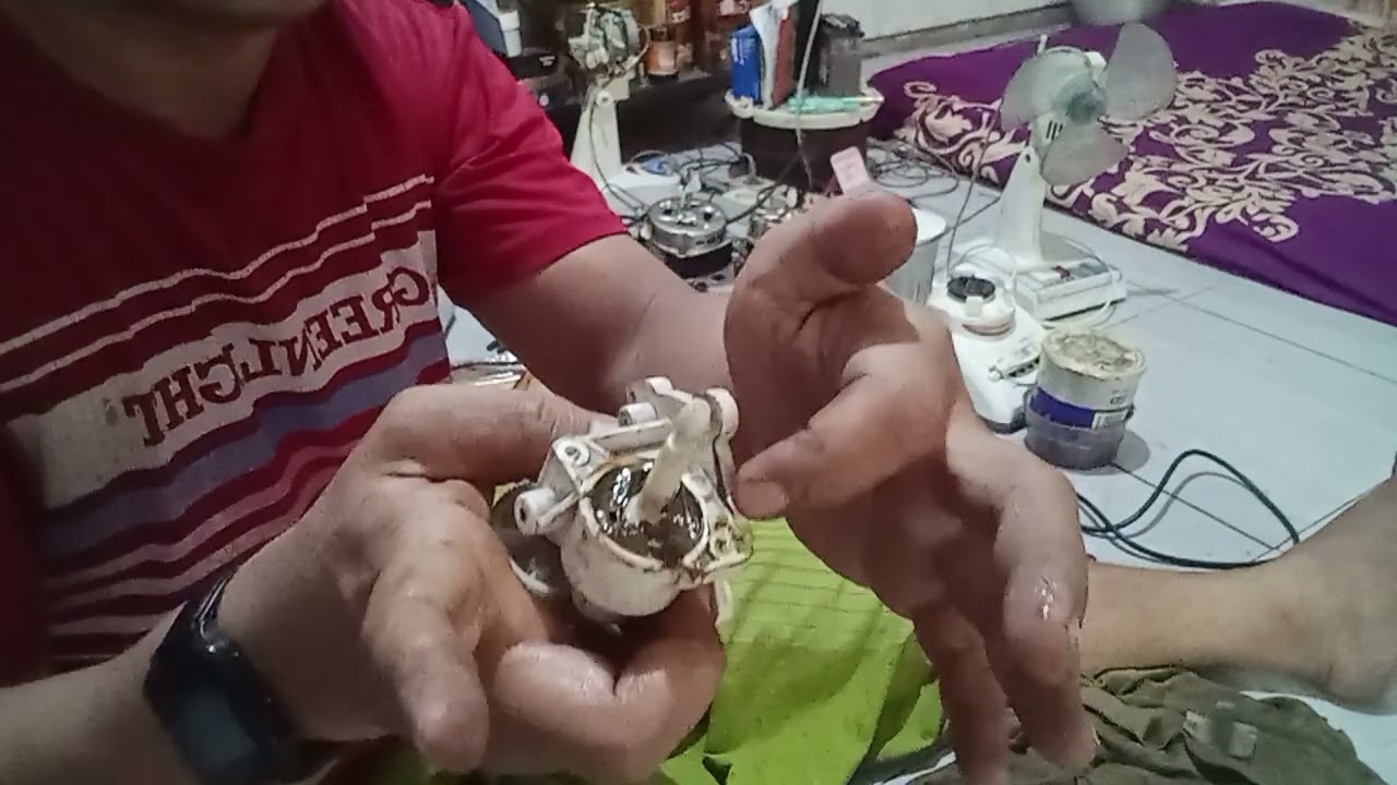 Cara serfis gerbok kipas angin, moga bermanfaat