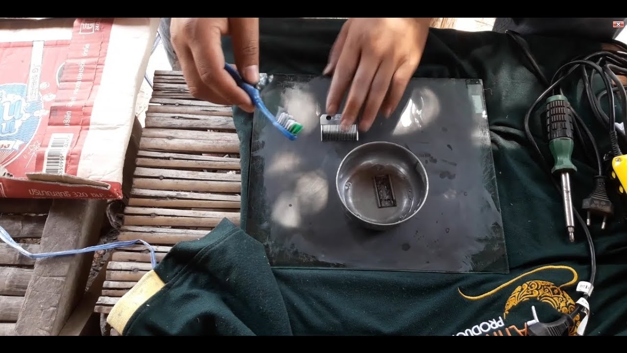 วิธีลับคมปัตตาเลียนตัดผม แบบง่ายๆ