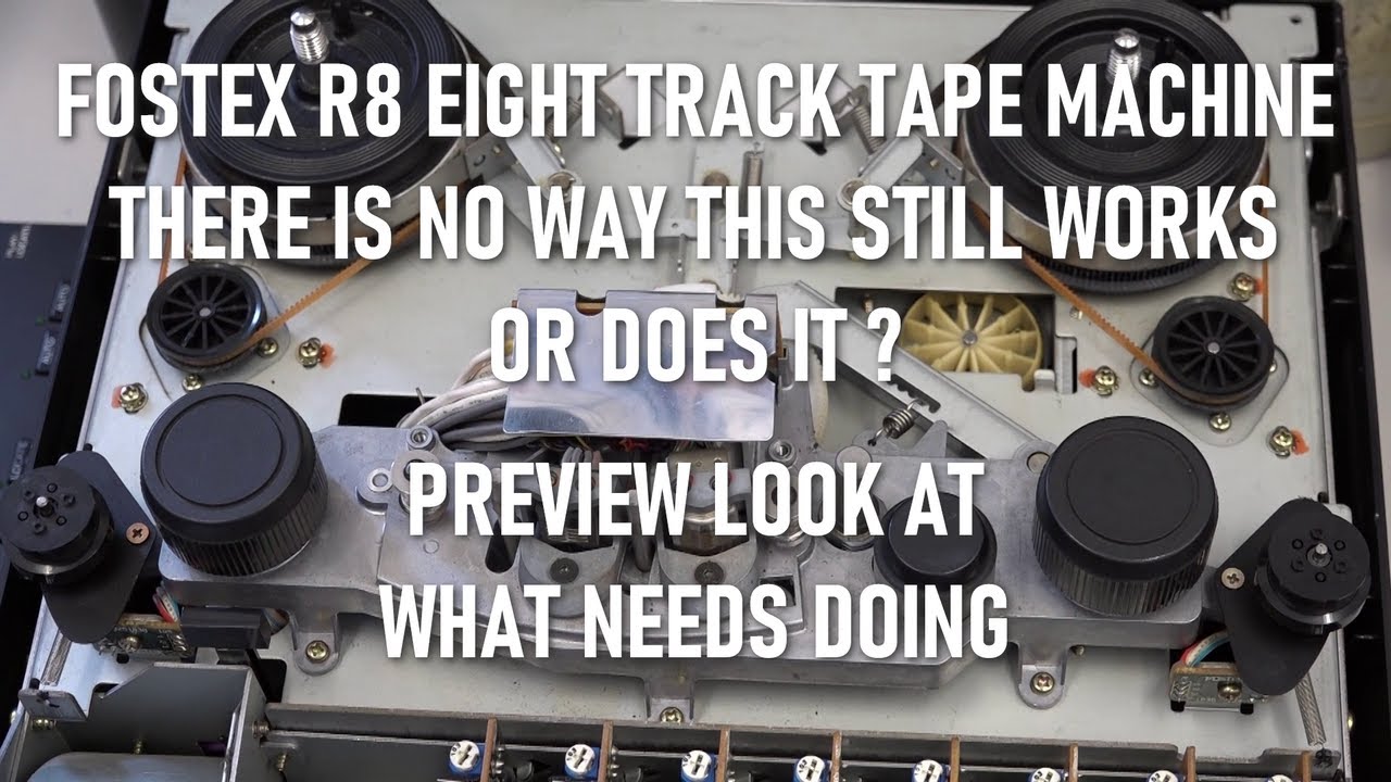 FOSTEX R8. SUPER 8 TRACK RESCUE