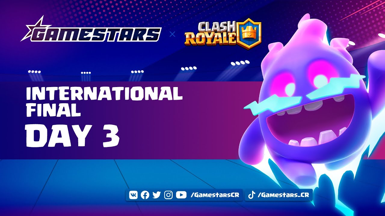 [EN] Clash Royale Gamestars League: Season #2 | International Final | Day 3