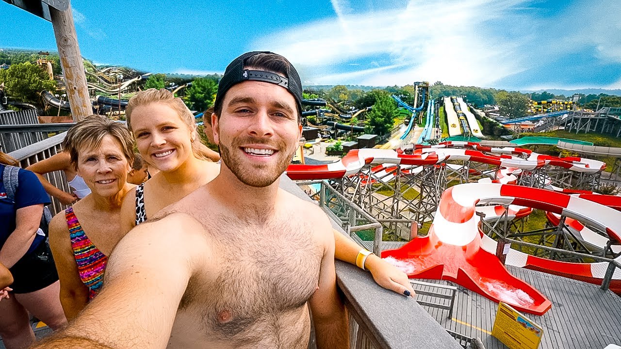 A Day At America's LARGEST Water Park Noahs Ark In Wisconsin Dells | Over 55 Total Slides of Fun!