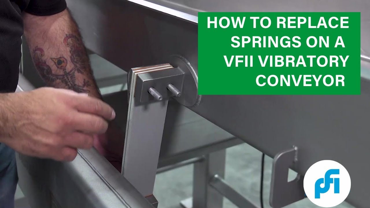 How to Replace the Springs on a VFII Vibratory Conveyor