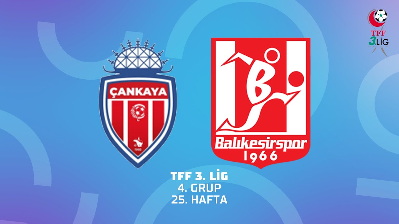 TFF 3. Lig 4. Grup | Güneş Holding Çankaya Spor Kulübü - Balıkesirspor