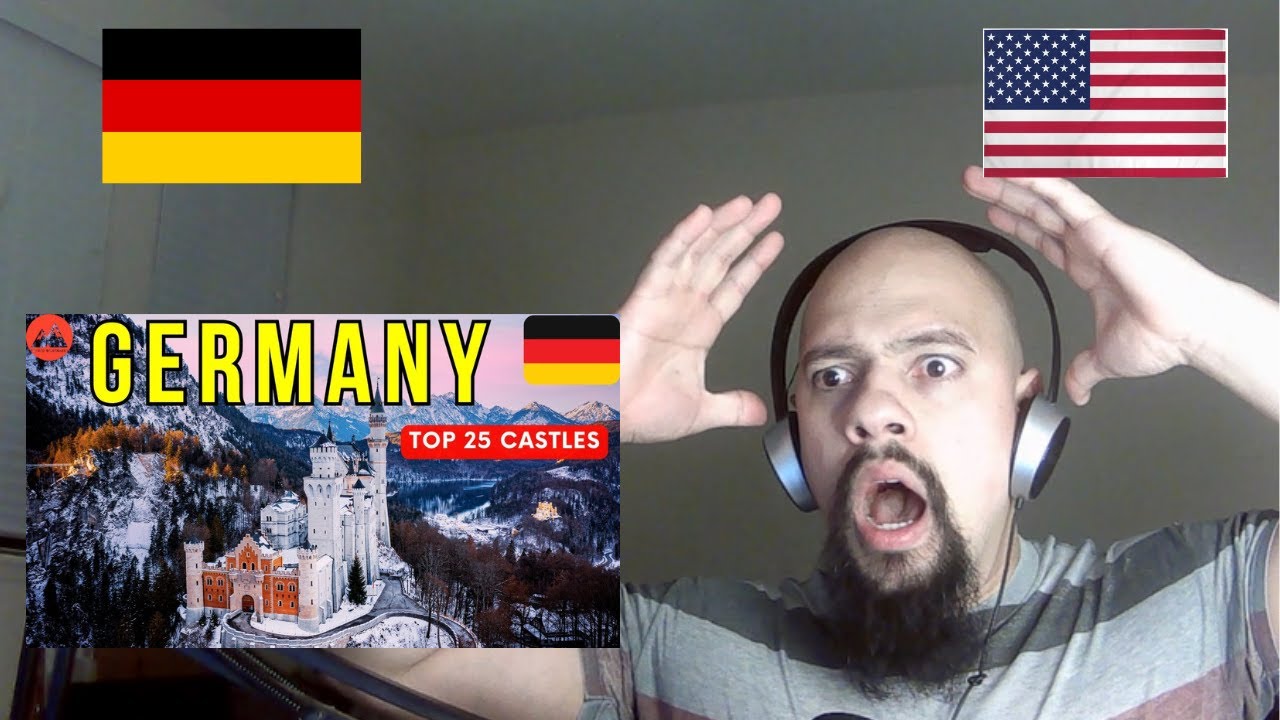 American Reacts To 25 Most Beautiful Castles and Palaces in Germany