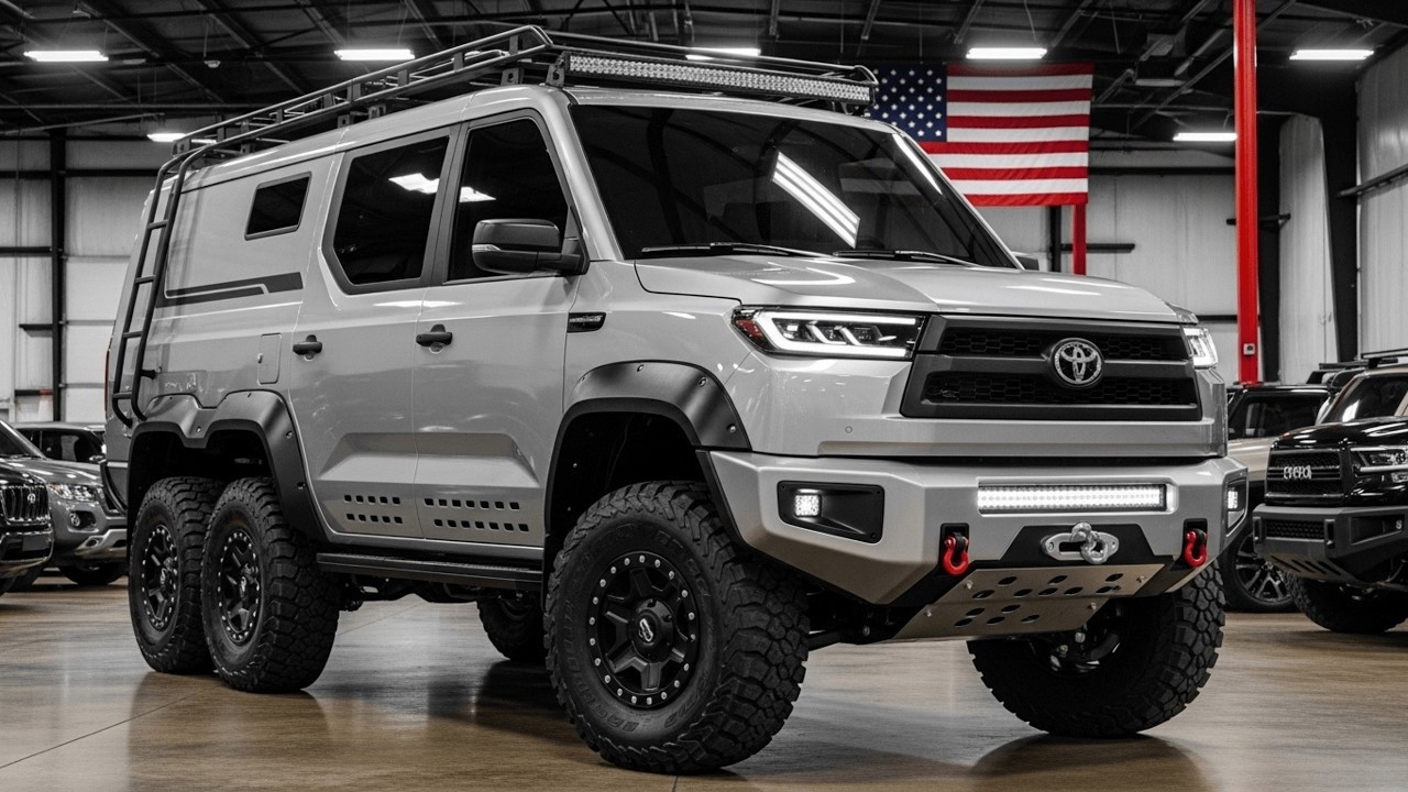 Toyota 6x6 Motorhome Concept – Interior, Exterior & Performance Reveal || USA  camper van 2026 27