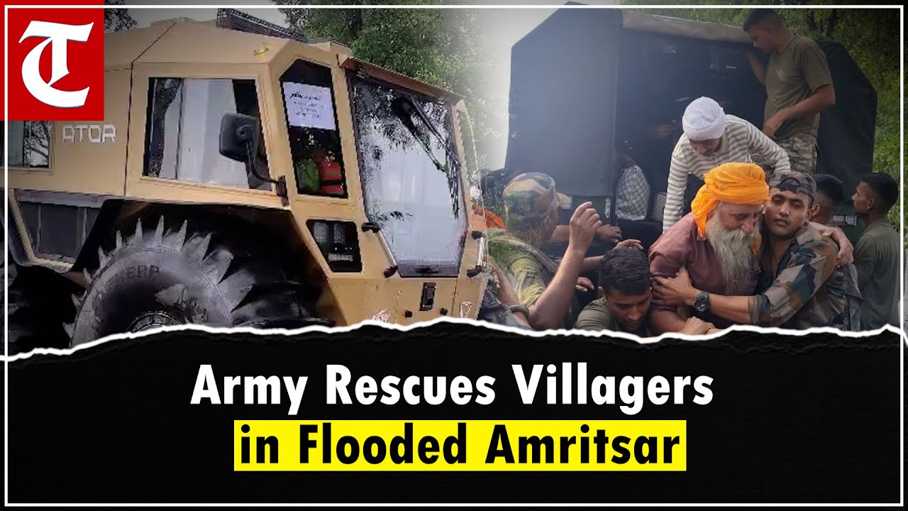Amritsar Floods: Army’s ATOR N1200 in Rescue Operation, 40 Villages Submerged
