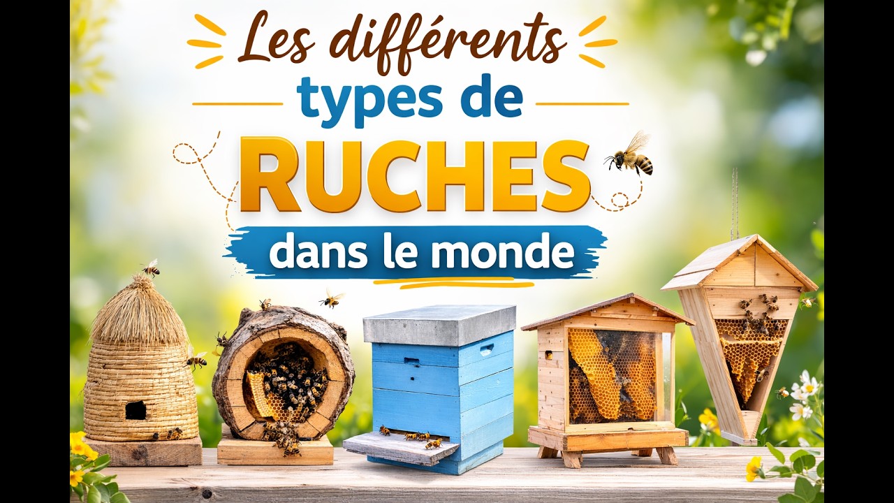 Les différents types de ruches dans le monde