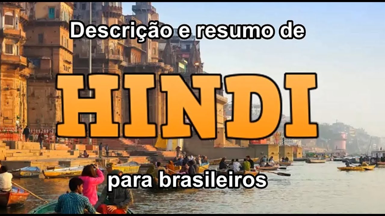 HINDI - Gramática & Vocabulário Hindi (aprenda Hindi - língua indiana)